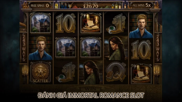 Đánh giá Immortal Romance slot